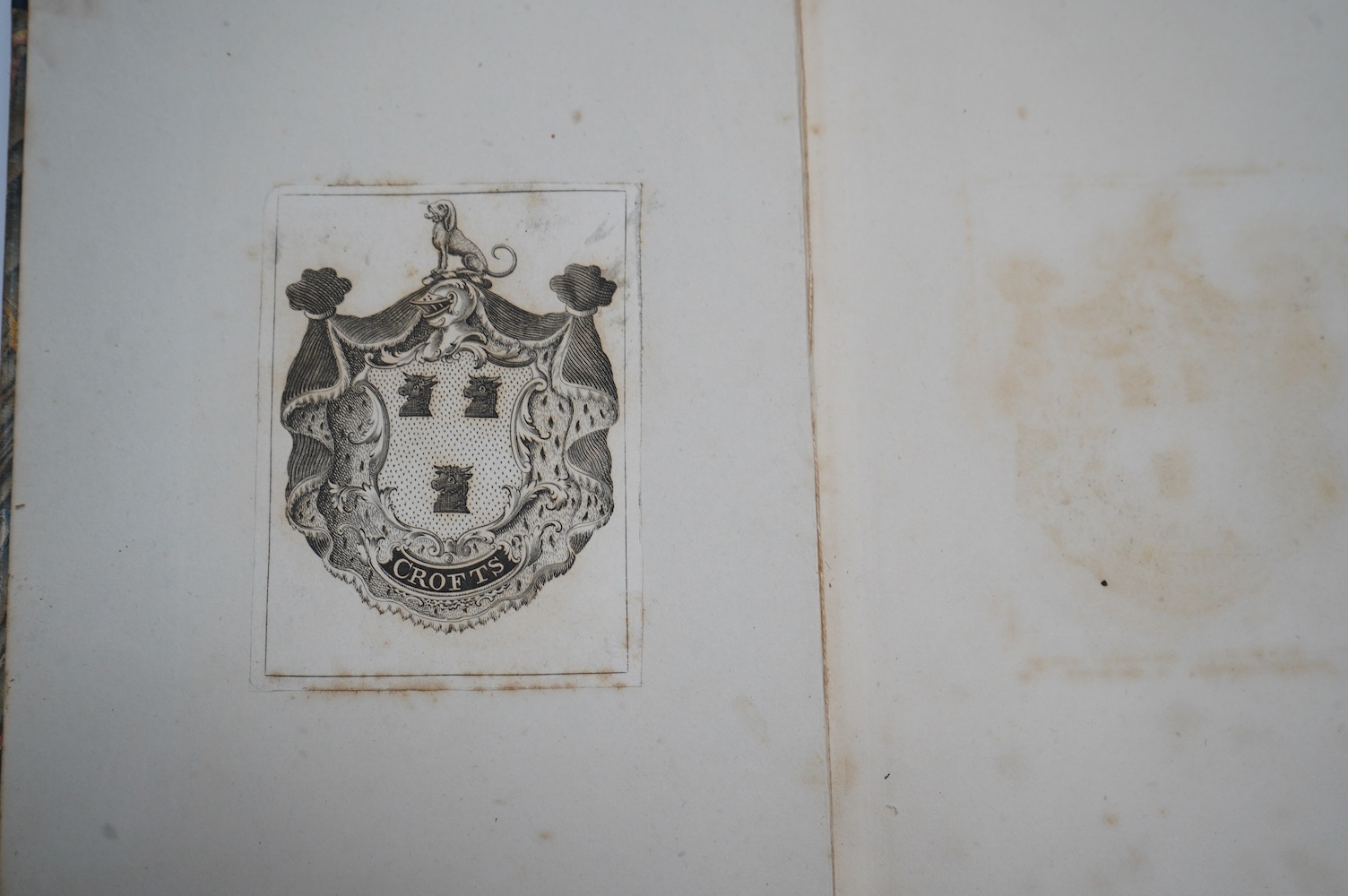 Byron, Lord George Gordon Noel - The Complete Works of Lord Byron, with a Biographical and Critical Notice, by J.W. Lake, Esq., 7 vols., eng. port. frontis. to first vol., half-titles discarded, scattered spotting and br